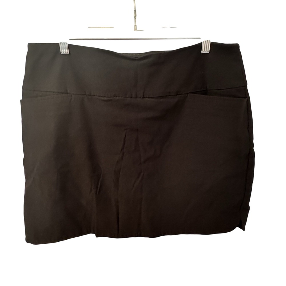 S.C. & Co. tennis Golf Skort Womens Size XL  Black 360 Tummy Control Activewear